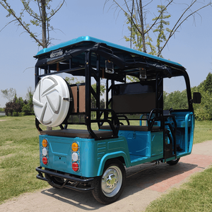 Triciclo Eléctrico Cerrado para 4 Pasajeros, Potencia de 200-250W, 60V - Product Image 2