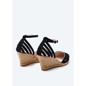 Lastret camoscio Espadrille zeppe comode sandali con elegante Design a zeppa - Product Image 4