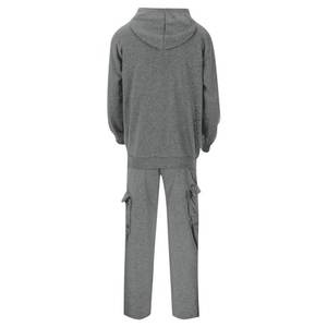 Ensemble de survêtement imprimé à capuche grande taille pour femmes hiver athlétique 2 pièces décontracté fermeture éclair à manches longues tenue de jogging - Product Image 4