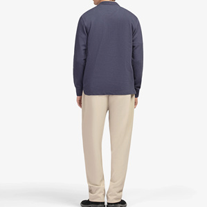 Camiseta Deportiva de Manga Corta para Hombre, Diseño Clásico con Cierre, Tela de 220 Gramos, Nueva Moda, Secado Rápido - Product Image 5