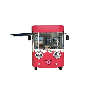 Remorque de cuisine mobile, camion de restauration, carrosserie en aluminium, espace de préparation de 10 pieds, double essieu tandem, utilisation extérieure, nettoyage facile, résistant à la rouille, Candy - Product Image 2