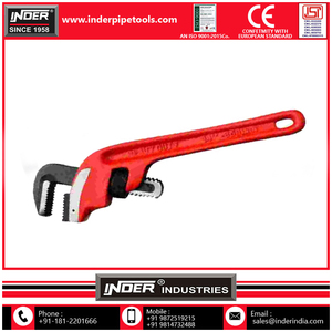 Clé à tuyau forgé robuste outil de clé à tuyau multifonction réglable acier haute Performance pour usage professionnel - Product Image 5