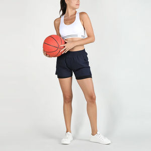 100% Breathable 2 Side Custom Pocket <b>Women</b> Double Layer <b>Shorts</b> / Quick Dry Affordable Price Double Layer <b>Shorts</b> For <b>Women</b> - Product Image 6