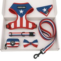Coffret cadeau pour animaux de compagnie de style britannique | Ensemble de bandana de laisse de harnais pour chien personnalisé | Fabricant d'accessoires pour animaux de compagnie direct d'usine