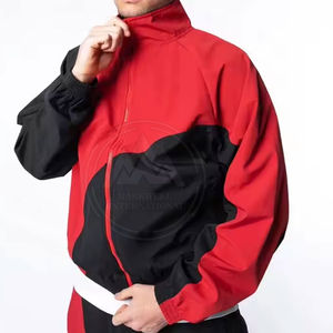 Diseño personalizado hecho hombres chándales cortavientos transpirables chándales cortavientos ligeros chándales - Product Image 2