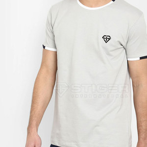 Calidad Premium del fabricante 220 GSM Summer Streetwear Elegante algodón poliéster O-cuello de secado rápido transpirable hombres camisetas - Product Image 2