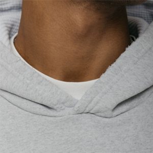 Unisex Heavyweight <b>Fleece</b> Pullover Hoodie Custom Logo 100% Cotton Silk Screen Printed Embroidered <b>Black</b> Oversized Solid Winter - Product Image 5