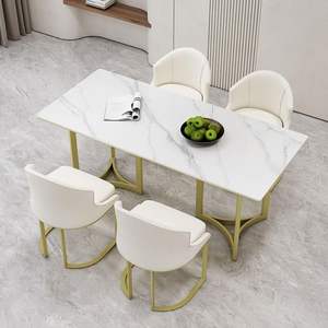 Modern Design Ergonomic Iron <b>Dining</b> <b>Chairs</b> Removable Backrest Non-Foldable Kitchen Furniture <b>for</b> Home Use <b>for</b> Executive Leisure - Product Image 2