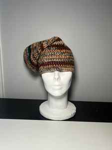หมวกกอรอสสำให้ความอบอุ่นสำหรับผู้ชายผู้หญิงผ้าซาตินมีซับในเป็นอะคริลิคผ้าซาตินถักให้ความอบอุ่นสำหรับฤดูหนาวหมวกบีนนี่แจ็คการ์ดออกแบบได้ตามต้องการ - Product Image 3