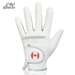 Red Maple Leaf Magnetic <b>Marker</b> <b>Golf</b> Gloves Lightweight Breathable Detachable Outdoor Sports - Product Image 1