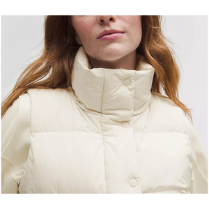 Elegante mujer Puffer chaleco Chaqueta ligera elegante cálido sin mangas prendas de vestir exteriores cómoda al por mayor personalizado precio barato OEM - Product Image 6