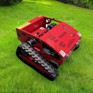 <b>Tracked</b> <b>Remote</b> <b>Control</b> 4-Stroke Electric Industrial Lawn <b>Mower</b> 550mm 500W - Product Image 1