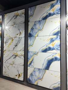 กระเบื้องหินเกรดสูงหรูหราขนาด600x600และ600x1200ขนาดการออกแบบที่ทันสมัยสำหรับการตกแต่งกระเบื้องพื้นล็อบบี้ของ KTV - Product Image 3