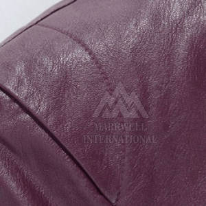 Veste en cuir décontractée pour homme avec fermeture éclair et logo frontal, matériau de haute qualité, prix de gros - Grande Vente Hiver - Product Image 5