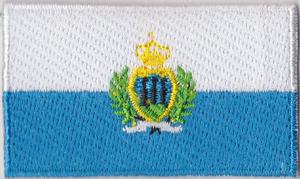 แผ่นปักธงซานมาริโนแผ่นปะติดแบบพรีเมียมแผ่นรีดติดประเทศยุโรป - Product Image 5