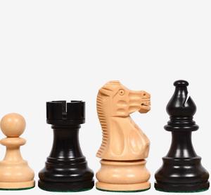 Juego de Piezas de Ajedrez Profesionales de la Serie Smokey Staunton, Madera de Boj Ebonizada y Boj Natural, Rey de 3.8 cm - Product Image 5