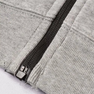 Vente en gros OEM de sweats à capuche zippés pour hommes dernière conception fabriquée au Pakistan en polyester/coton pour l'hiver - Product Image 3