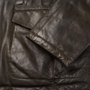 Chaqueta de Cuero Multiusos para Hombre, Chaqueta de Lona Impermeable para Invierno con Capucha, Estilo Casual y de Motociclista - Product Image 5