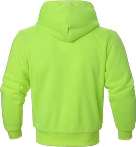 100% Cotton Lined Solid Oversized Streetwear Hoodie - Product Image 3