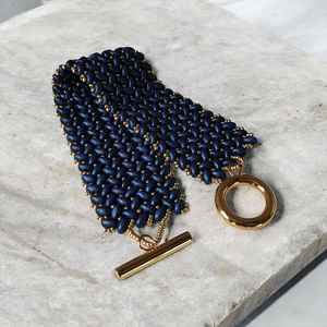 Brazalete de abeja con cuentas hecho a mano-Brazalete para mujeres y niñas - Product Image 6