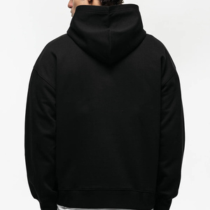 Sudadera con Capucha Oversize de Felpa de Poliéster/Algodón Grueso con Logotipo Bordado Personalizado y Estampado DTF en Relieve Ville Sports - Product Image 2