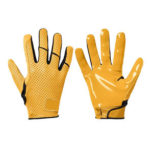Gants de Rugby respirants de haute qualité pour hommes femmes confortables antidérapants Durable Polyester Spandex poignées équipement de sport à quantité minimale de commande basse - Product Image 6