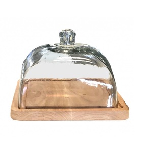 Vajilla con Acabado Personalizado, Soporte de Aluminio y Metal para Pasteles, Herramientas para Eventos de Boda o Cumpleaños, con Tapa de Cúpula - Product Image 6