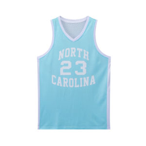 Maillot de basket-ball unisexe sur mesure grande taille respirant entraînement vêtements de sport sans manches cou pour adultes - Product Image 4