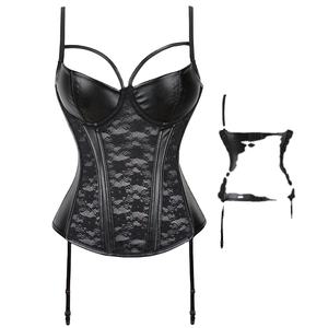 promotionFashion Decorative <b>PU</b> Leather Belt Corset Belt For Women Leather Lace-up Corset Leather Belts For Women - Product Image 2