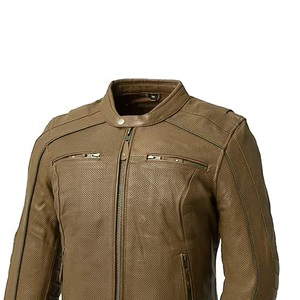 Chaqueta de Cuero para Motociclistas, Diseño Personalizado y Marca Propia, Proveedor OEM, Estilo 2026 con Protección - Product Image 3