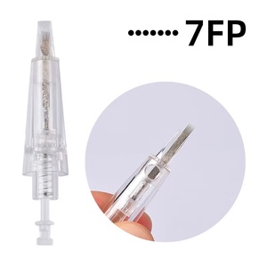 Cartouches d'aiguilles PMU Black Pearl, aiguilles de tatouage MUP7012, aiguilles de maquillage permanent blanc <span class=keywords><strong>pour</strong></span> machine à tatouer les sourcils - Product Image 3