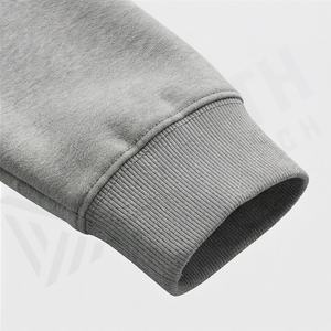 Sweat-shirt à capuche gaufré 100 % coton pour homme – Confortable, manches longues, idéal pour l'hiver, motif uni, col gaufré, pull premium - Product Image 6