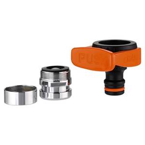 GARDENLIFE 8587 Raccord de robinet d'irrigation à couplage rapide (M/F22x1) pour système d'irrigation de jardin Claber - Product Image 1