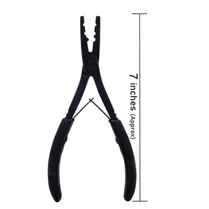 Alicates Multifuncionales Duraderos y Reutilizables de Acero Inoxidable para Remover y Colocar Micro Anillos y Cuentas Nano para Extensiones de Cabello - Product Image 1