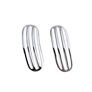 Rejillas Cromadas para Paneles Laterales de Lambretta LD ('56 '57), Accesorio Cromado para Motocicleta - Product Image 3