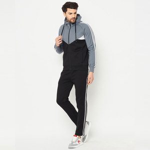 Premium Quality Solid Color Custom Men <b>Tracksuits</b> 100% <b>Polyester</b> <b>Tracksuit</b> For Men Elastic Waist Full Sleeve <b>Tracksuits</b> - Product Image 6