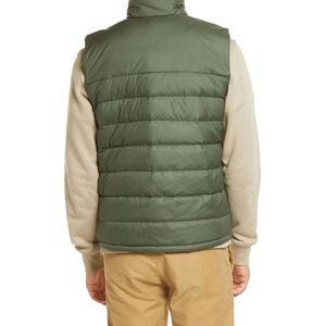 2026 venta al por mayor chaleco sin mangas Puffer chaqueta con cierre de cremallera causal cálido chaqueta acolchada con capucha - Product Image 4