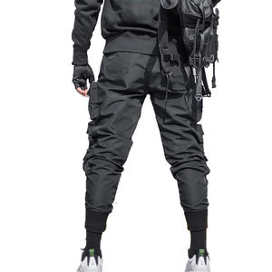 กางเกงคาร์โก้ขาตรงแบบหลวมกางเกงผ้าฝ้ายกางเกงคนงานทนทานต่อการฉีกขาดกางเกงใส่ทำงานกางเกงทำงาน - Product Image 4