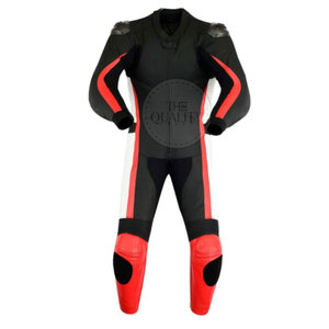 Traje de carreras de motos de calidad superior invierno a prueba de viento impermeable cuero genuino manga completa último diseño - Product Image 3