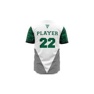 Camiseta de Béisbol Juvenil con diseño de logotipo bordado sublimado digital personalizado, ropa deportiva Lisa para adultos - Product Image 4