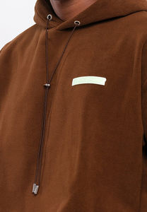 Casual Streetwear <b>Men's</b> Heavyweight Breathable Quick Dry 100% <b>Micro</b> <b>Fleece</b> Oversized Pullover Hoodie Customizable Tracksuit Set - Product Image 4