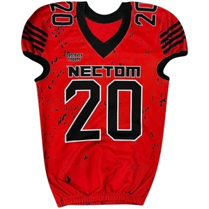 Uniformes personalizados para equipos de fútbol americano, camisetas de jóvenes a adultos, pantalones, descuentos de equipos a granel y diseños personalizados sublimados - Product Image 3
