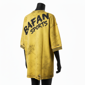 Camiseta de Algodón Premium con Lavado Ácido para Mujer, 220 GSM, Suave, Transpirable, Corte Holgado, Impresión Personalizada con Logotipo - Product Image 5