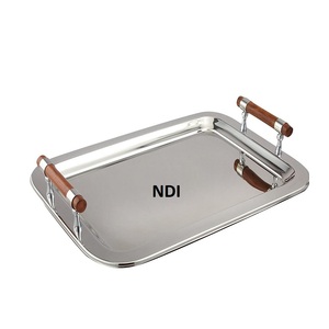 Vajilla de diseño precioso, bandeja de metal para servir Catering, equipo de servicio de catering, bandeja para servir fechas o frutas secas - Product Image 2