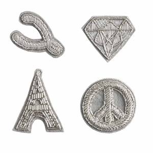 Design personnalisé planète broderie fantaisie patchs broche pour vêtements tissu matériel à coudre et épingler Options disponibles - Product Image 4