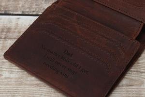 Cowhide Genuine Classic <b>Men's</b> <b>Wallet</b> Custom Slim Minimalist Design Luxury <b>Bifold</b> Vintage Genuine <b>Leather</b> LBW-0332 - Product Image 3