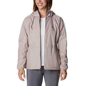 Wholesale Women Active Custom Nylon Windbreakers Jackets Coat Women <b>Drop</b> Shoulder Sustainable Lightweight Windbreaker Jacket - Product Image 4