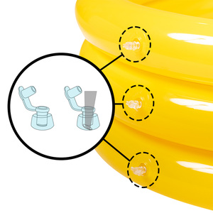 Inflatable Kids Pool (WC-P86) Multi Purpose Inflatable Kids Play Pool with Stable Air Ring Design Bottom Drain and Durable - Product Image 1