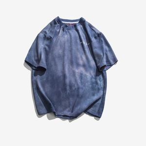 T-shirt de lavage à l'acide en coton de qualité supérieure t-shirt de lavage minéral rétro surdimensionné t-shirt lourd - Product Image 4