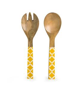 Vente chaude Ensemble De Couverts Modernes Salade Cuillère De Serveur En Bois pour Enfants Usage Domestique pour Hôtel Restaurant Table À Manger Ensemble De Couverts En Bois - Product Image 6